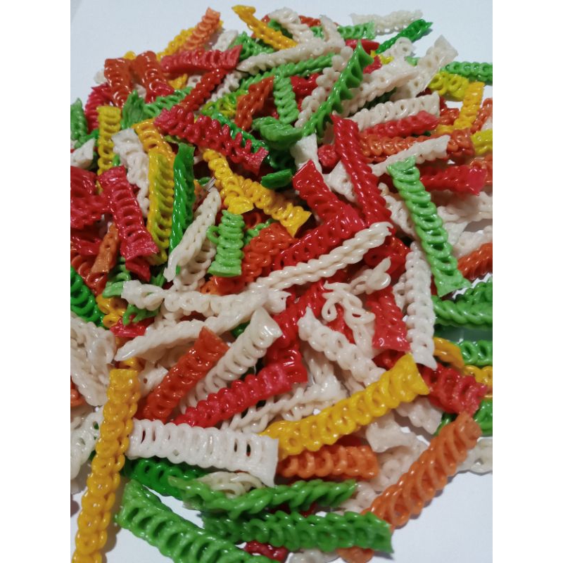 

kerupuk kepang warna 500 gr