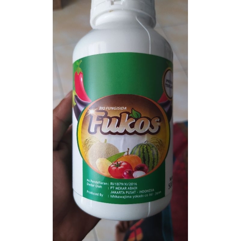 pupuk bio fungisida FUKOS sistemik dan kontak