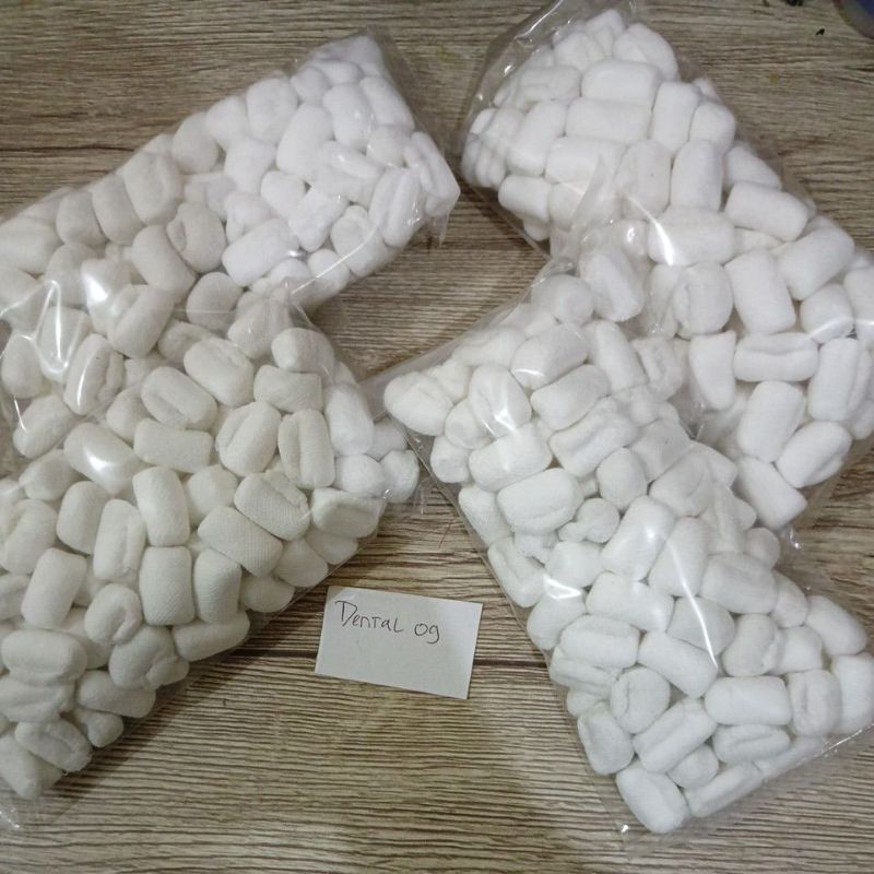 tampon kassa dental isi kapas 100pcs