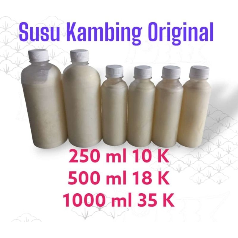 

susu kambing murni dari peternak langsung
