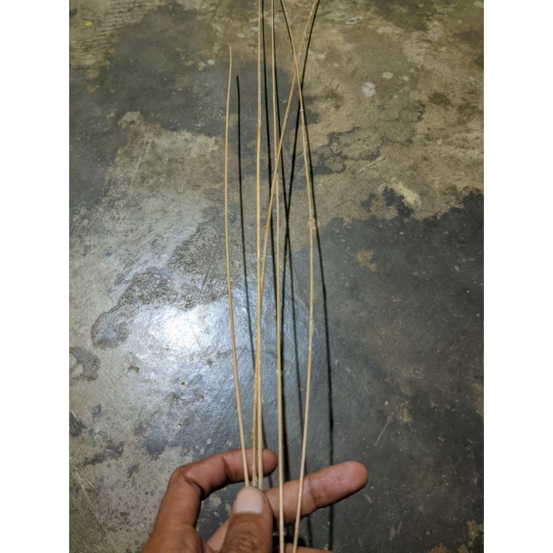 rangka belum di rakit layangan papiran / layangan malam