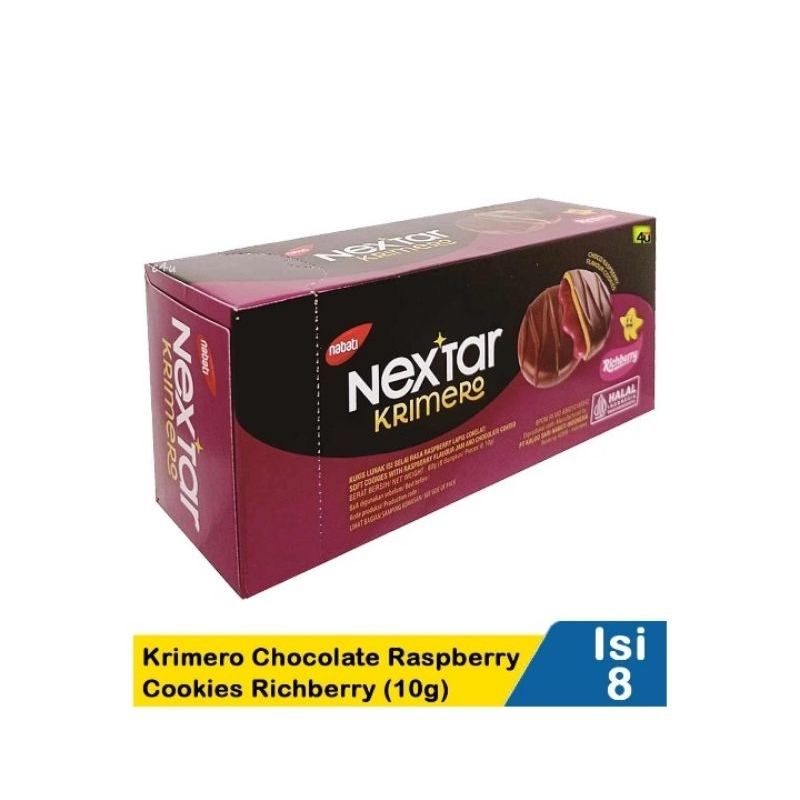 

Nextar Krimero Choc Raspberry CookiesRichberry 8X10G