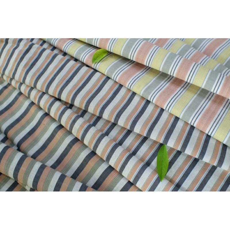 Kain Lurik ATBM Pewarna Alam lebar 70cm permeter