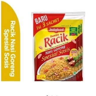 

Racik Nasi Goreng Spesial Sosis Kemasan Isi 3x20 g