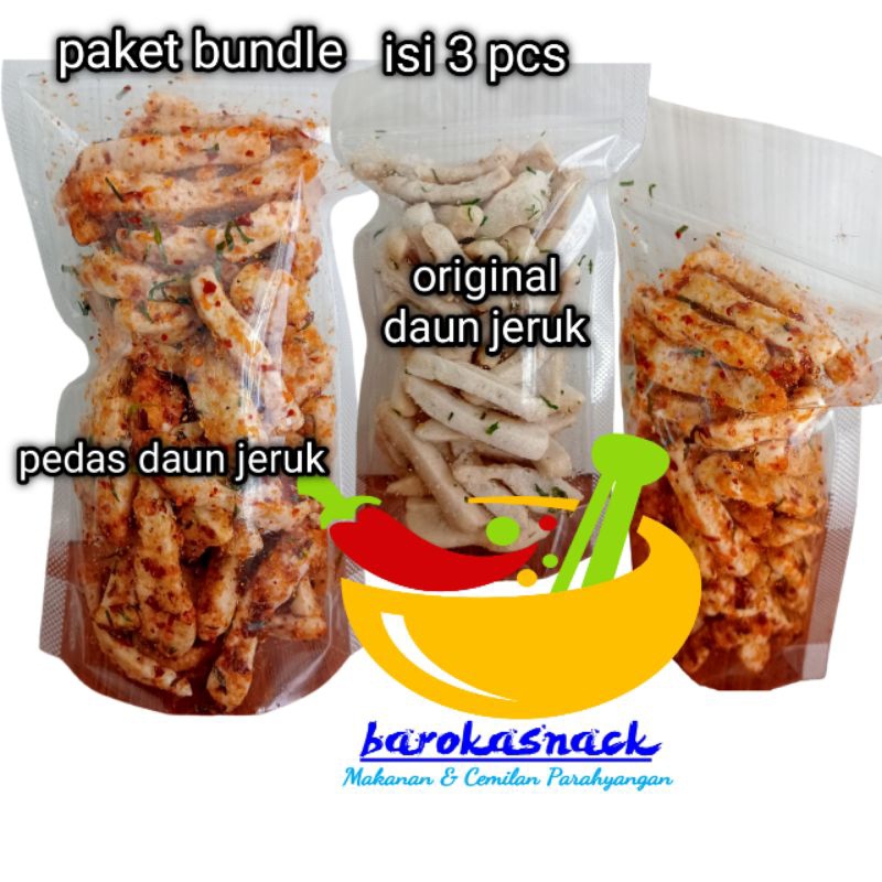 

barokasnack | Basreng Paket Bundle Isi 3 Pcs Harga 10 Ribu