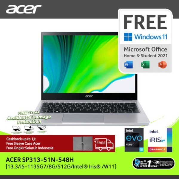 ACER SPIN 3 ACTIVE SP313-51N-548H [13.3