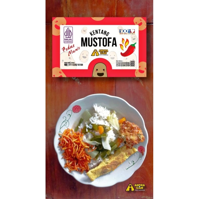 

Kentang Mustofa Pedas Manis Gurih enak