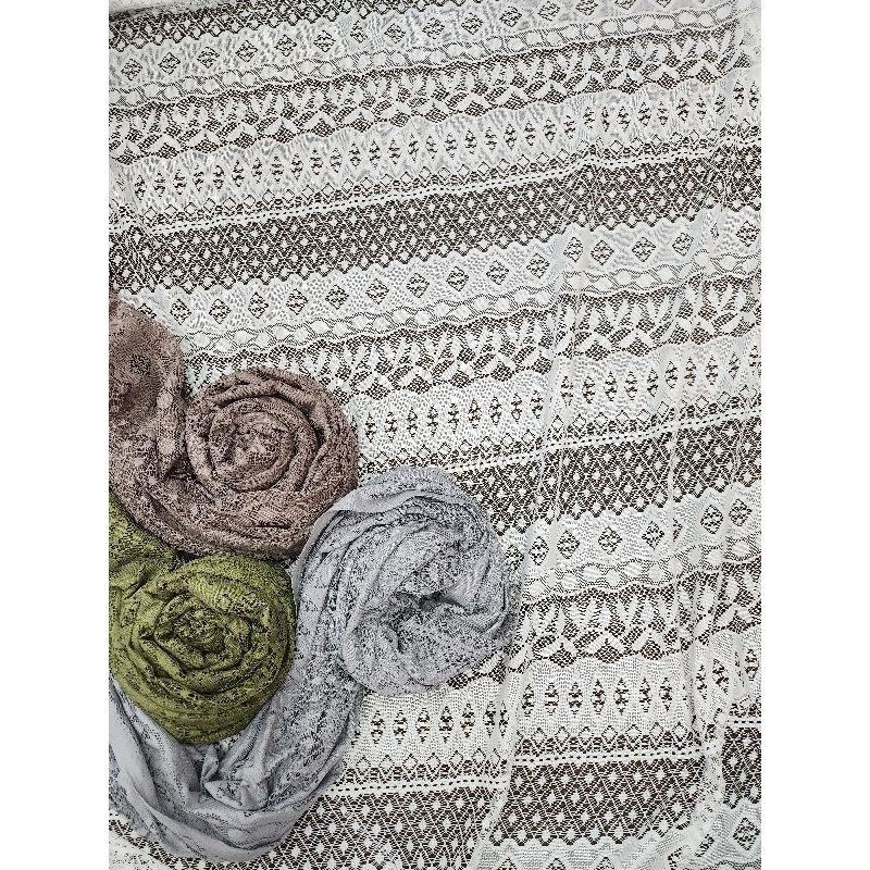 KAIN BROKAT METERAN || KAIN BRUKAT MALIKA METERAN MOTIF ETNIK