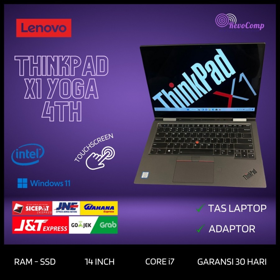 Laptop Lenovo 2 in 1 Thinkpad X1 Yoga 4th gen 8 Ram 16GB Ssd