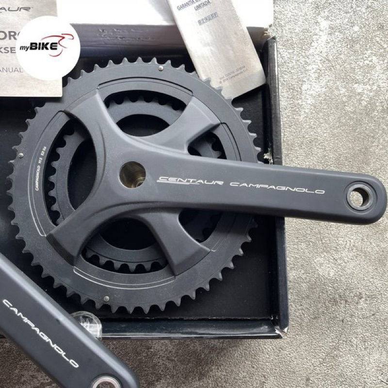 Campagnolo Centaur Ultra Torque 11 sp crankset 172.5 mm 52-36T - Black