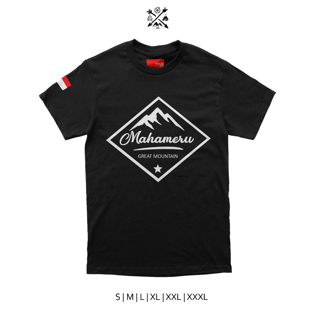 kaos pendaki gunung mahameru semeru