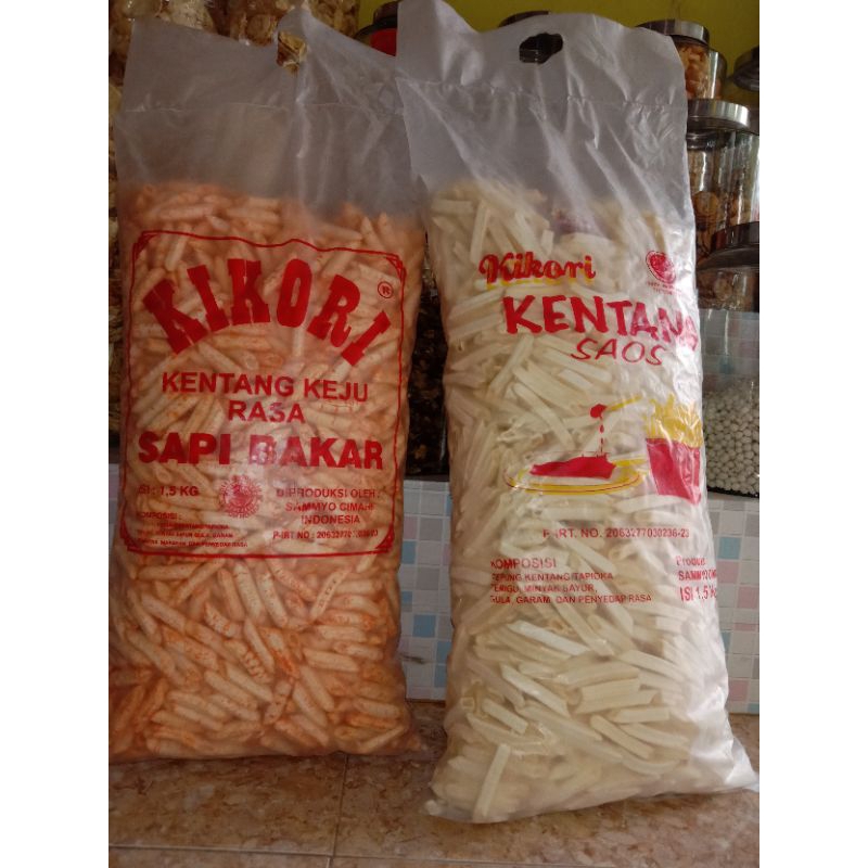 

Kentang Goreng Kikori ORI 250gr tambah Saos