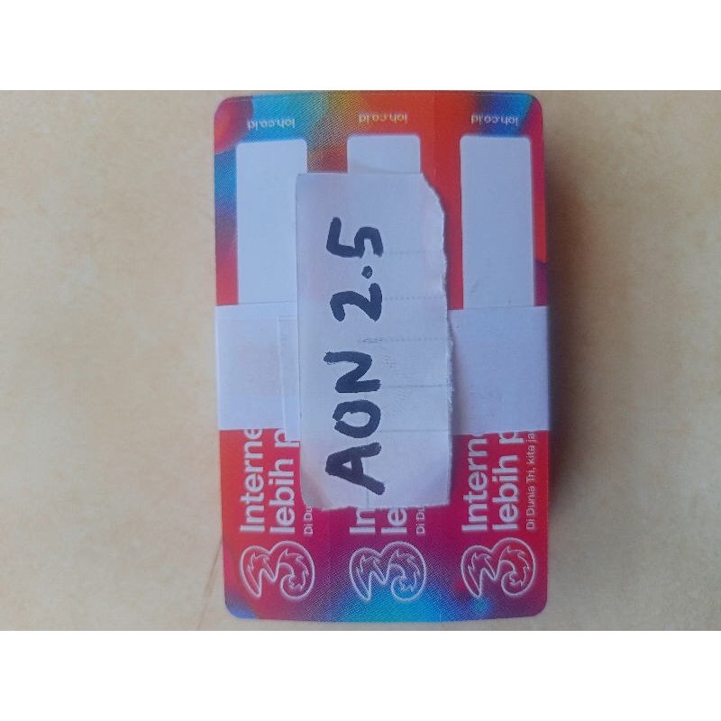 voucher tri AON 2.5 GB masa aktif panjang
