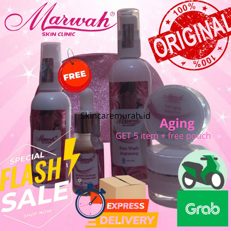 ANTI AGING // UNTUK FLEK RINGSN//MARWAH SKINCARE//AGING//MENCERAHKAN//FLEK HITAM//DIAMOND AGING BIAS