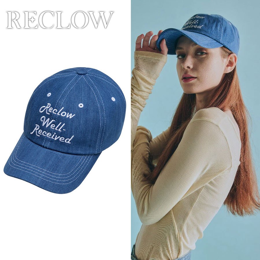 Topi bola RWL RECLOW BLACK DENIM [RECLOW]