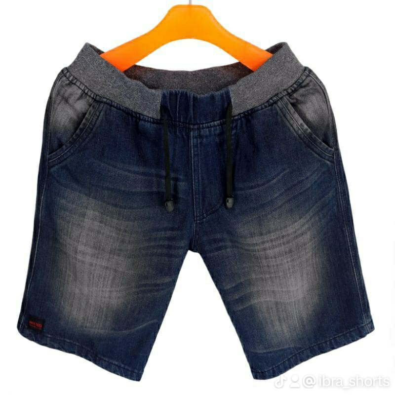 Celana Pendek Jumbo Pria Jeans Denim Big Size