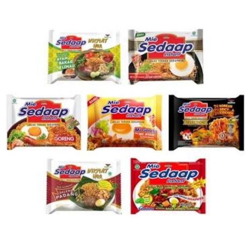 

5 PCS MIE SEDAAP GORENG MIE INSTANT