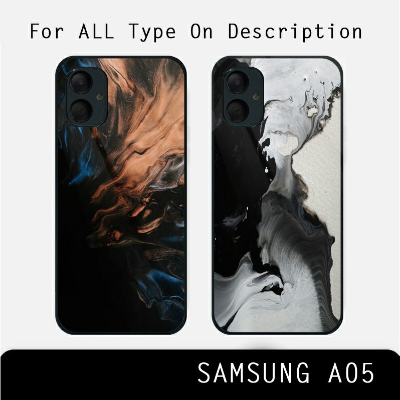 Softcase Mirror Glass Samsung A05 Terbaru [KC11] - Case HP Samsung  - Kesing Samsung A05 Terbaru - S