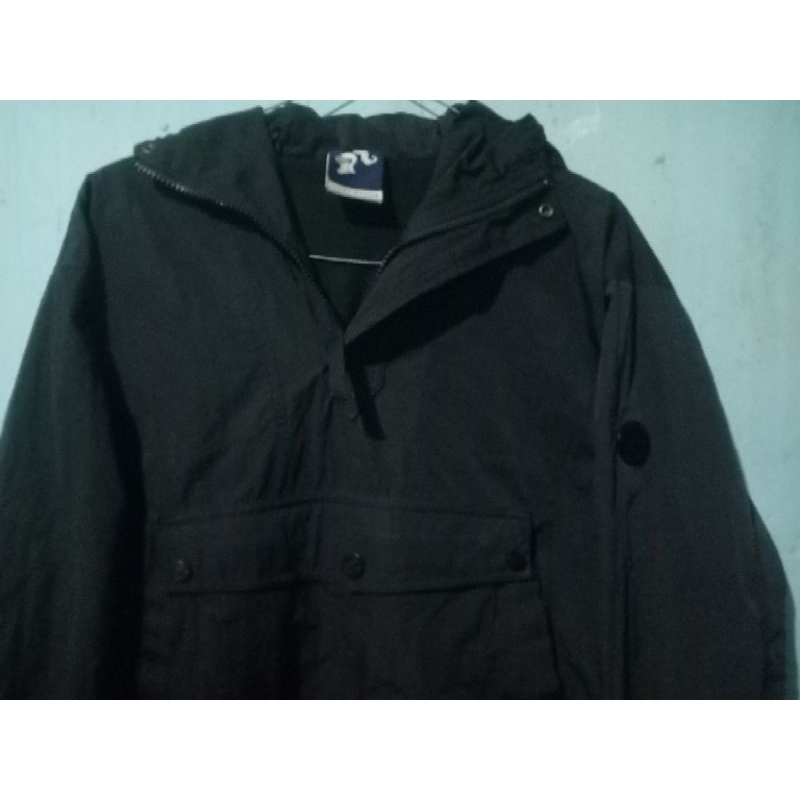 anorak military navy James boogie