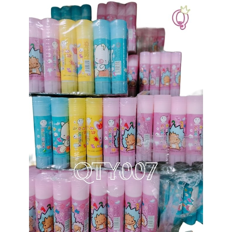 

Glue Stick Fancy Kecil 10 gr / Lem Stik Putar Murah / Lem Kertas Murah