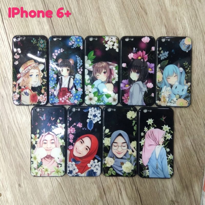 Case Gambar Motif Cewe Muslimah IPhone 6 / 6+