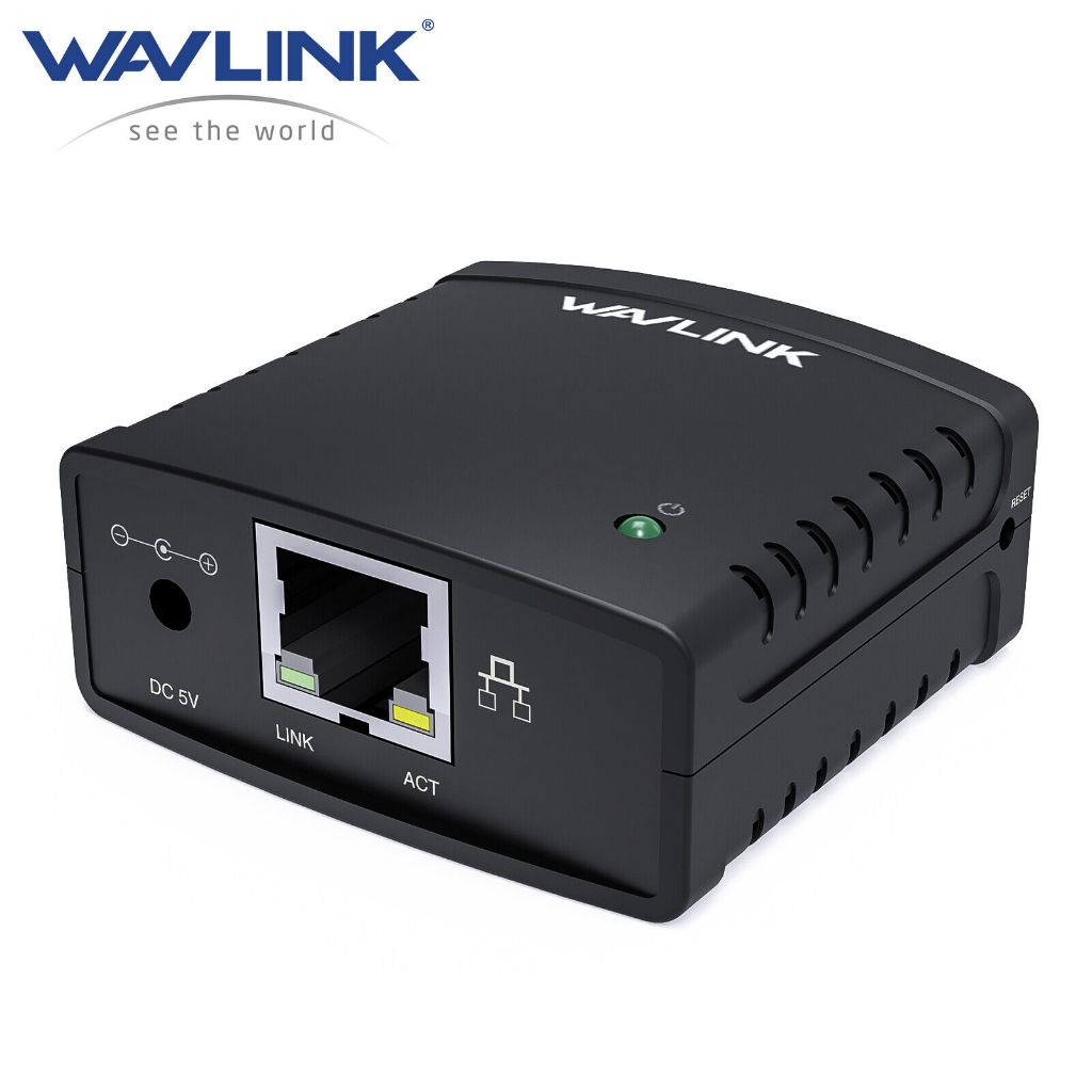 Print Server USB Wavlink USB Sharing Printer NU78M41