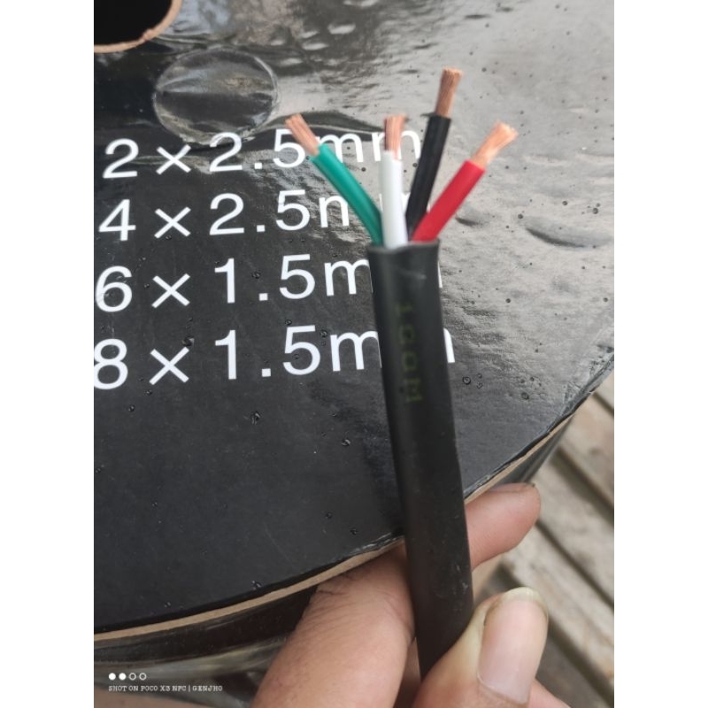 Kabel Spiker Crimson 4x1,5