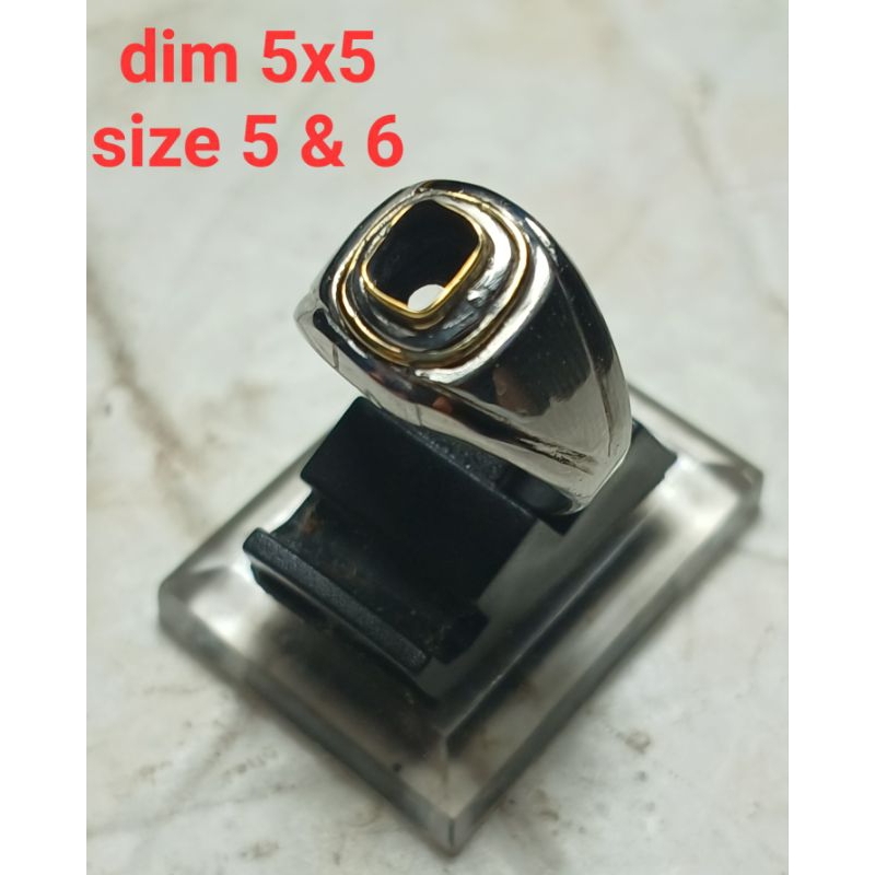 RING 6,5 EMBAN/RING MONEL HM 5X5