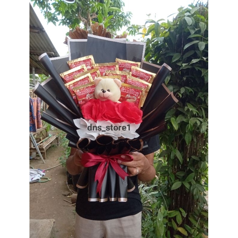 

Buket boneka dan kopi good day