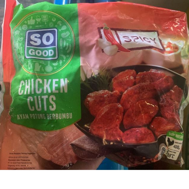 

So Good - Spicy Chicken Cut 400gr