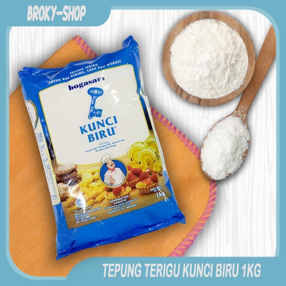 

Tepung Terigu Kunci Biru 1Kg