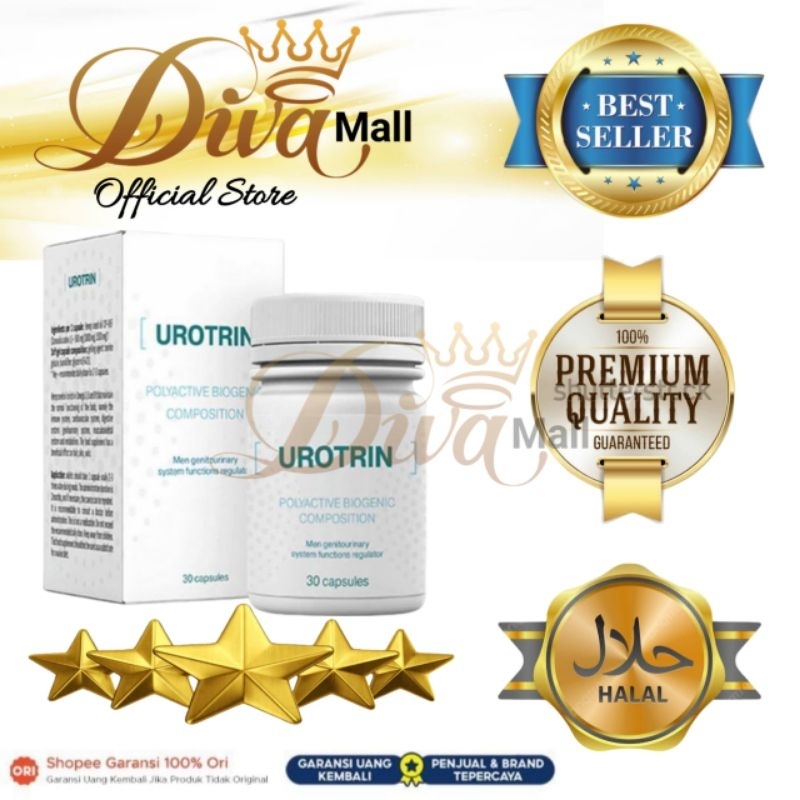UROTRIN ASLI ORIGINAL UROTRIN OBAT PROSTAT HERBAL UNTUK PRIA DIJAMIN PALING AMPUH