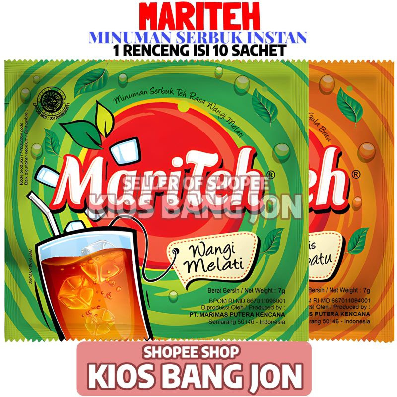 

Mariteh Minuman Sachet 1 Renceng Isi 10 Sachet