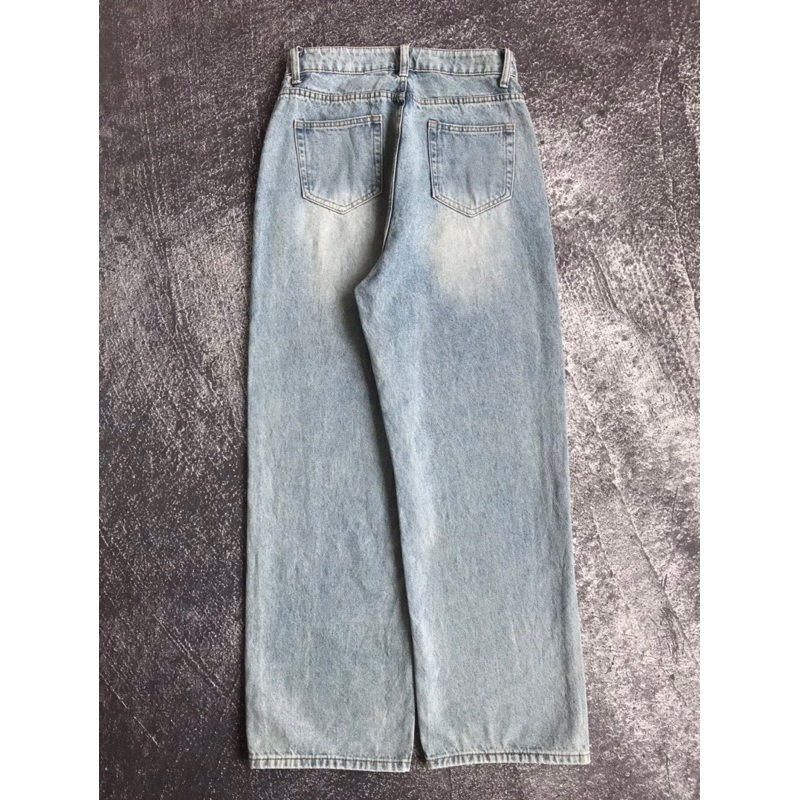 ~Longpants : Trillion baggy bluewash jeans