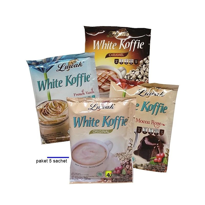 

KOPI LUWAK WHITE COFFEE (5Pcs)