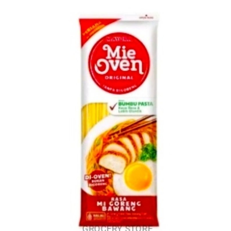 

Mie Oven Mayora Rasa Goreng Bawang 78gr - Mie Oven Mayora Goreng Bawang (1Bungkus)