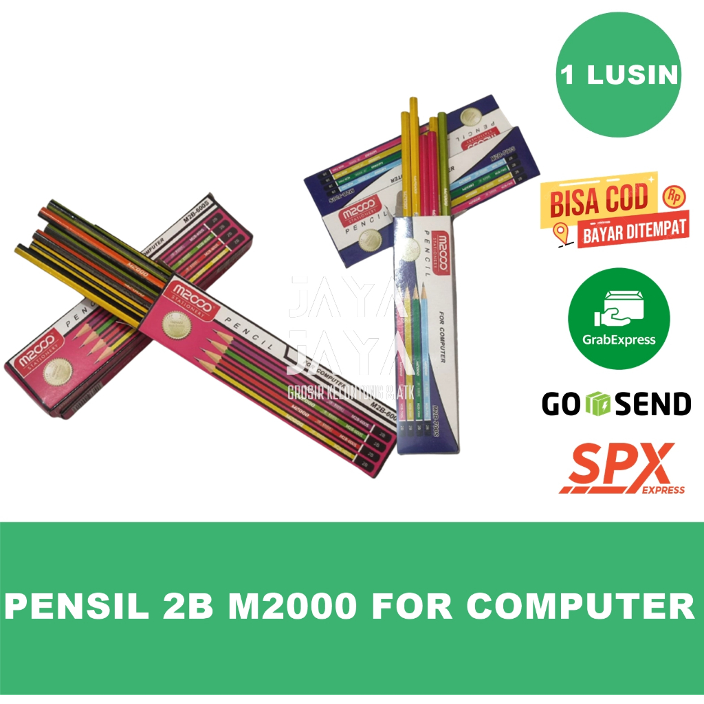 

PENSIL Pencils 2B Warna Warni Cocok Untuk Komputer