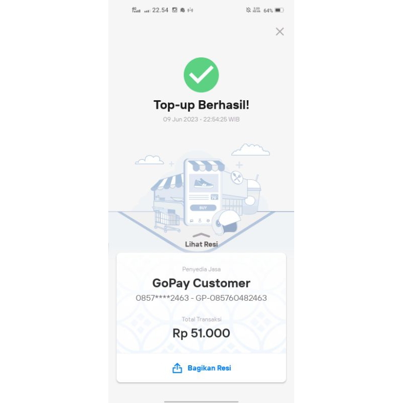 Top up oyo proses 5 menit