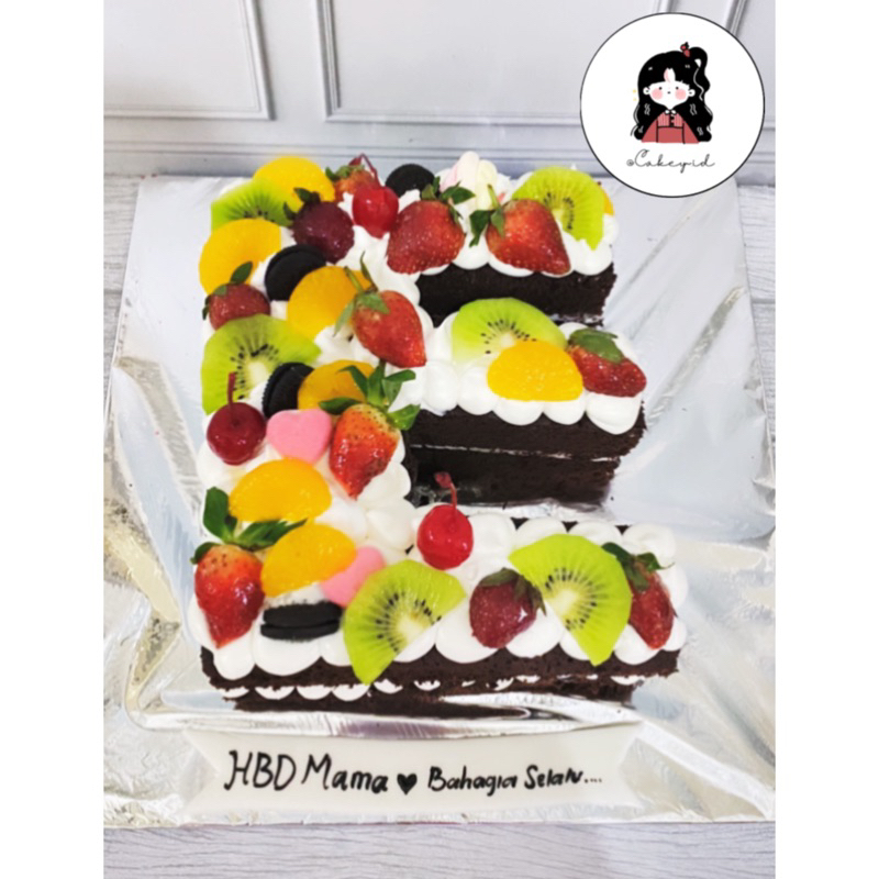 

Kue Ulang Tahun Huruf / Fruit Cake