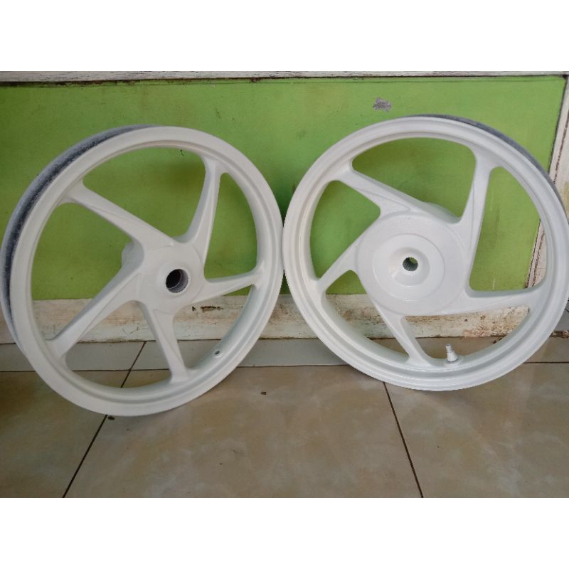 Velg Pelk Pelek Racing Depan Belakang Motor Honda Beat Lama Karbu / Beat Fi / Spacy Original