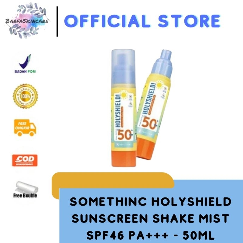 Somethinc Holyshield Sunscreen Shake Mist SPF46 PA+++ 50ml Sunscreen Spray Somethinc
