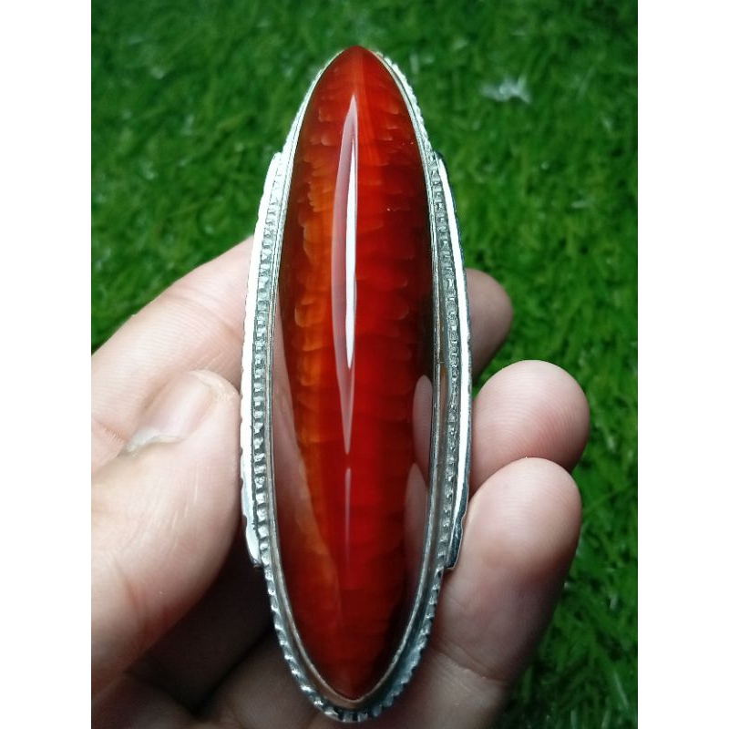 batu cincin pandan merah