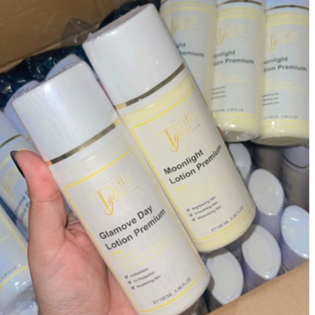 HB DOUBLE DOSIS TINGGI /HB TRAFA GLOW/LOTION BPOM/PEMUTIH BADAN AMPUH/HB SIANG MALAM