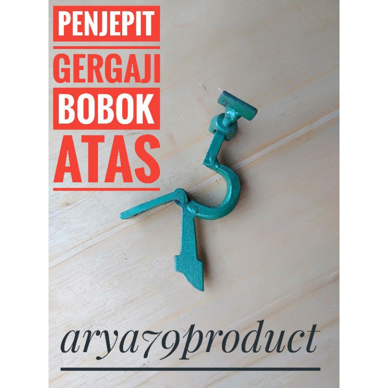 Rangkaian gergaji bobok atau penjepit gergaji bobok atas saja