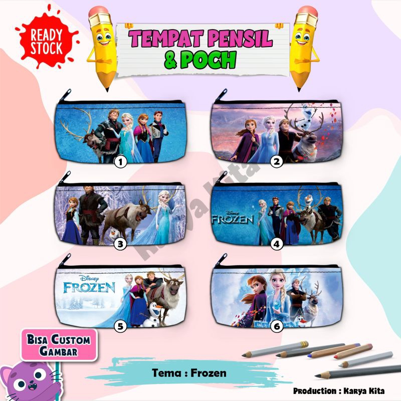 

Tempat Pensil Terlaris Anime Frozen