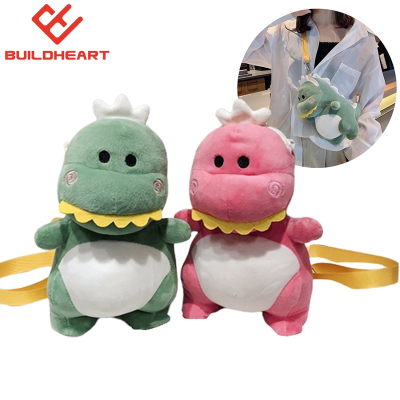 Boneka Motif Dinosaurus Tas Selempang Bahu Kartun Dinosaurus Boneka Mewah