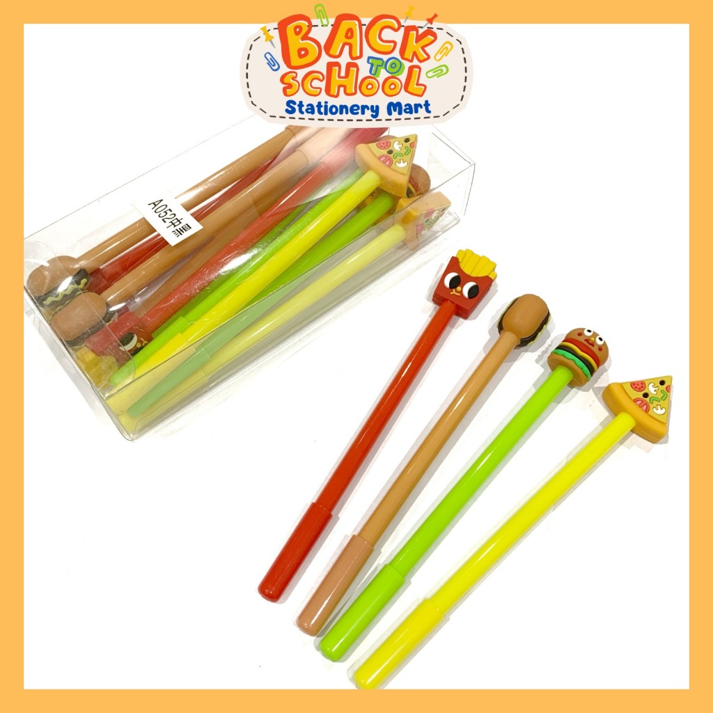 

(BTS) BOLPEN PULPEN KARAKTER GEL FANCY FAST FOOD A-052