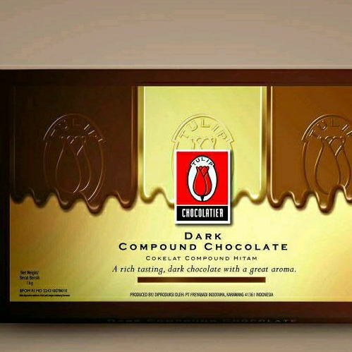 

Milk DCC Tulip 200gr cokelat compound susu
