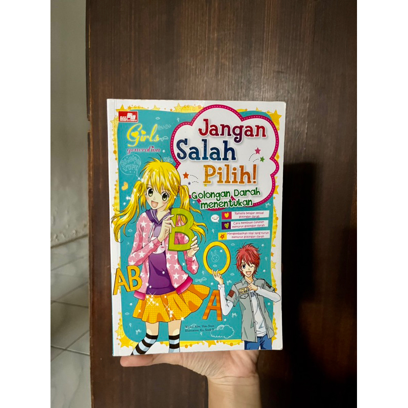 

Buku Komik "Jangan Salah Pilih! Golongan Darah Menentukan