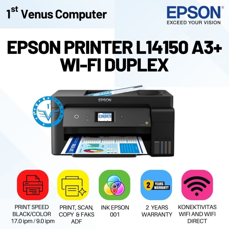 PRINTER EPSON L14150 / PRINTER L14150 EPSON A3 ALL IN ONE / PRI49-EPS